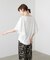 Wシルケットシフォンドッキングプルオーバー