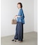 Wシルケットシフォンドッキングプルオーバー