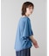 Wシルケットシフォンドッキングプルオーバー