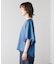 Wシルケットシフォンドッキングプルオーバー