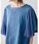 Wシルケットシフォンドッキングプルオーバー