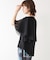 Wシルケットシフォンドッキングプルオーバー