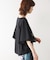 Wシルケットシフォンドッキングプルオーバー