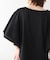 Wシルケットシフォンドッキングプルオーバー