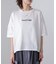 WシルケットバックシャイニーラインロゴＴ