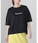 WシルケットバックシャイニーラインロゴＴ