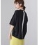 WシルケットバックシャイニーラインロゴＴ