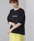 WシルケットバックシャイニーラインロゴＴ