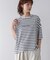 WシルケットバックシャイニーラインロゴＴ