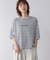 WシルケットバックシャイニーラインロゴＴ