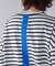 WシルケットバックシャイニーラインロゴＴ