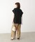 シフォン切替ジャケット