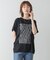 モノトーンゼブララインＴシャツ
