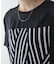 モノトーンゼブララインＴシャツ