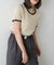 【Bab】配色リンガーＴシャツ