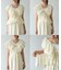 【Bab】【前後2WAY着用可能】【選べるサイズ展開】マルチWAYフリルスウェットワンピース