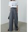 【Bab】コード刺しゅうカーブパンツ