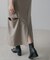 【CIEL'AIR】SIDE ZIP SKIRT