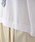 モノトーンフラワーＴシャツ
