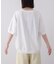 モノトーンフラワーＴシャツ