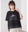 刺繍アンダーファスナーＴシャツ