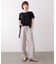 肩ラメラインＴシャツ