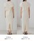【Bab】【再登場・選べるサイズ展開】アシメフリルドッキングワンピース