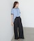 【Bab】【サイズ展開あり】ボリュームワイドタックパンツ