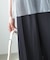【Bab】デニムライクワイドパンツ
