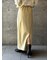 【ウォッシャブル加工】FAUX LEATHER SKIRT（ﾌｪｲｸﾚｻﾞｰｽｶｰﾄ）