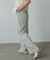 【Bab】ストレッチワイドストレートパンツ