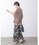 シャイニータンク付きシアートップス
