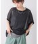 シャイニータンク付きシアートップス