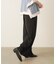 シルクライクサイドタックパンツ