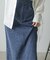 【Bab】【サイズ展開あり】ドットダメージデニムスカート