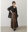 【Bab】ベロアプリーツスカート