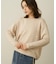 パウンドストレッチバック異素材プルオーバー