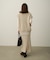 フェザーテープニットベスト