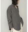 【Bab】ピーチスキンストライプシャツ