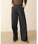 タックデニムパンツ