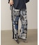 ＭＯＲＯＣＣＯタイルＴＥＸＴＩＬＥパンツ