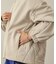 ノーカラーダンボール切替中綿アウター