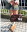 チャーム付きボストンバッグ