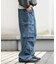 デニムイージーカーゴパンツ