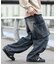 デニムイージーカーゴパンツ