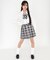 スクールプリーツスカート