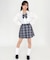 スクールプリーツスカート