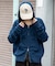 コンパクトフィットダブルZIPパーカー