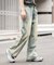 ローライズバギーフレアデニムパンツ
