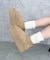 厚底ムートンタッチブーツ